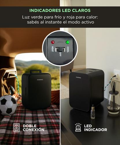 Mini Heladera Portátil Gadnic 10L Frío Calor Cosmeticos - 2