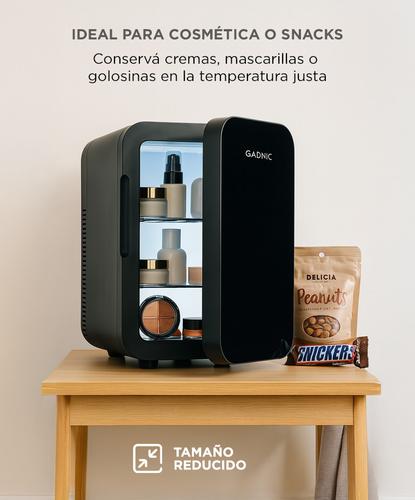 Mini Heladera Portátil Gadnic 10L Frío Calor Cosmeticos - 4