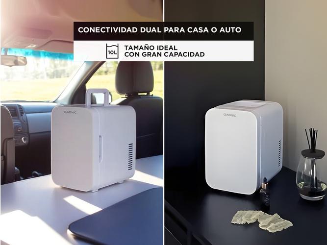 Mini Heladera Portátil Gadnic 10L Frío Calor Para Cosemticos  y Hogar - 4