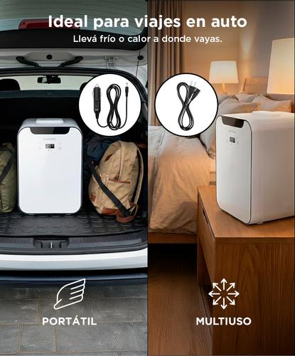 Mini Heladera Portátil Gadnic 20L Frío Calor Para Cosmeticos  y Hogar - 4