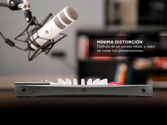Consola de DJ Gadnic Mezcladora de 8 Vías - 2