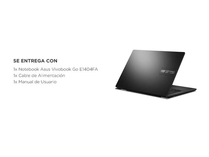 Notebook Asus Vivobook Go 14 E1404FA SSD 128GB RAM 8GB  - 6