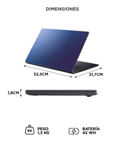 Notebook ASUS Vivobook Go 14 14 FHD Intel Celeron N4500 4GB 128GB Star Black - 5