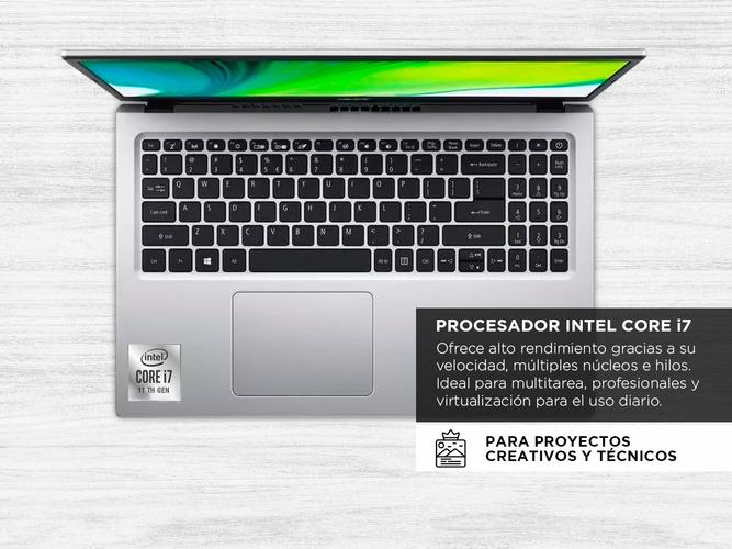 Notebook Acer Aspire 3 A315-58-7138 Intel Core I7-1165G7 16GB 512GB 156 Win 11 - 2