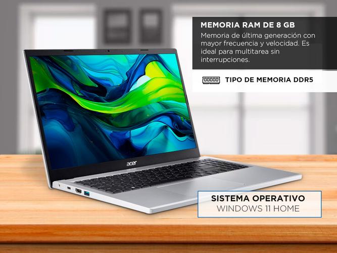 Notebook Acer Aspire Go 15 Slim Intel Core i3-N305 8GB 128GB 15 FHD IPS Win 11 - 2