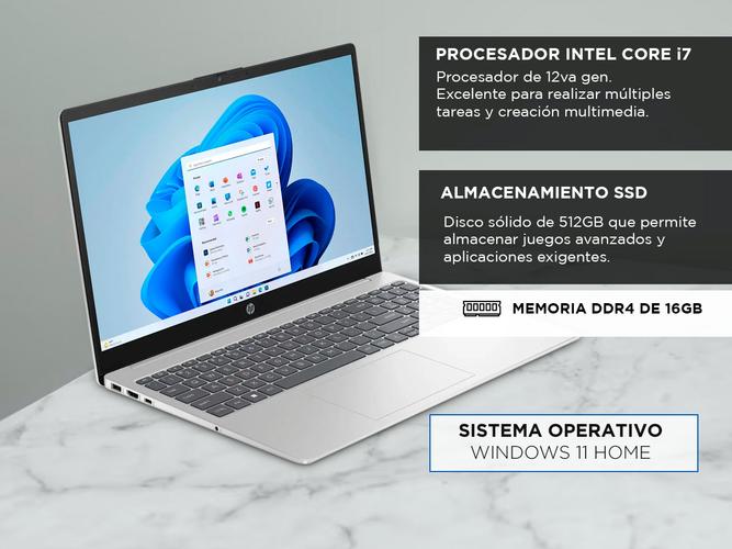 Notebook Hp - Intel Core i7 16GB 512GB SSD 156 Full HD Touch-Screen Win 11 - 3