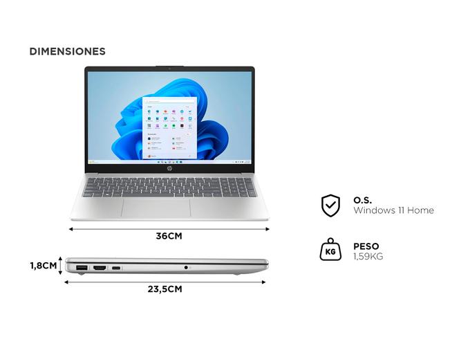 Notebook Hp - Intel Core i7 16GB 512GB SSD 156 Full HD Touch-Screen Win 11 - 4