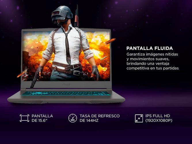 Notebook Gamer MSI Thin B13UC-1000 156 Intel Core i5-13420H RTX 3050 4 GB - 2