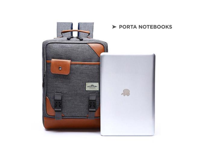 Mochila South Port Porta Notebook Elegante   - 4