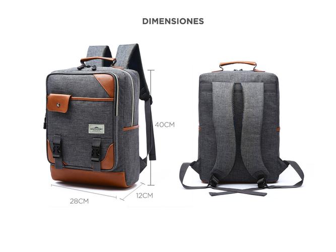 Mochila South Port Porta Notebook Elegante   - 6