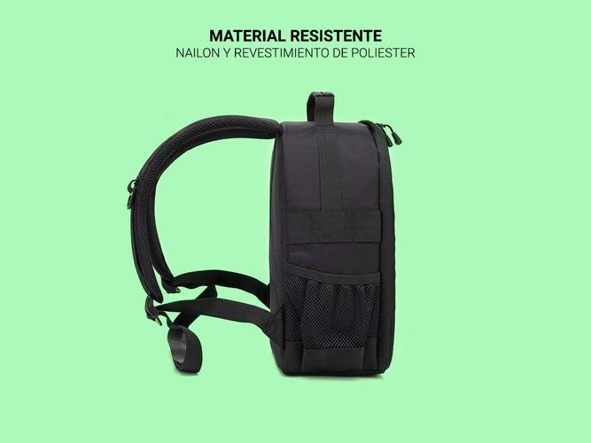 Mochila Fotografía Pro Gadnic 20L c/candado y funda - 5