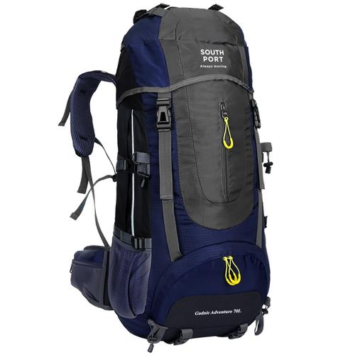 Mochila de Mochilero South Port By Gadnic 70Lt Ideal Camping Trekking Super Resistente - 0
