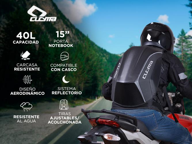 Mochila Cucyma CB-1602 para Moto - 1
