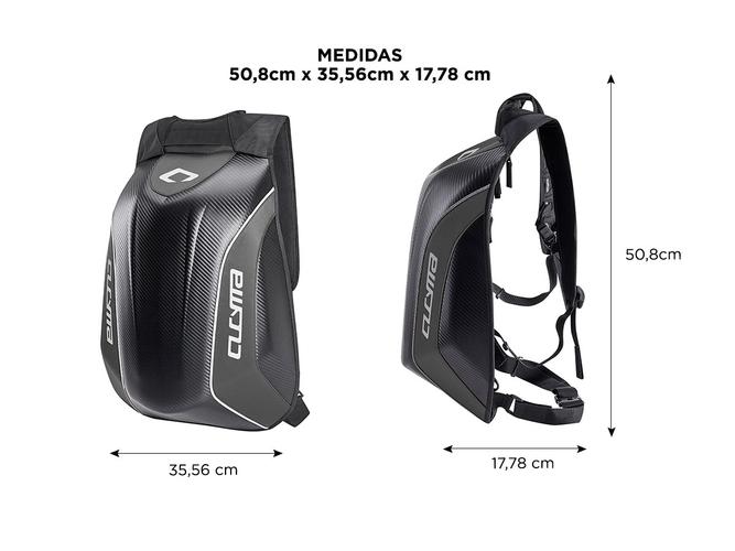 Mochila Cucyma CB-1602 para Moto - 5