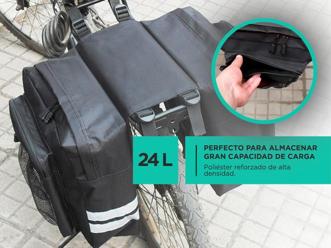 Bolso Alforja Para Bicicleta Gadnic 24 Litros - 3
