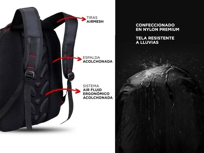 Mochila Porta Notebook Gadnic 30 Litros USB  Outlet - 4