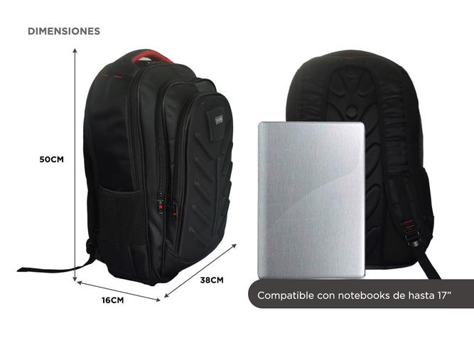Mochila Porta Notebook Gadnic 30 Litros USB  Outlet - 5