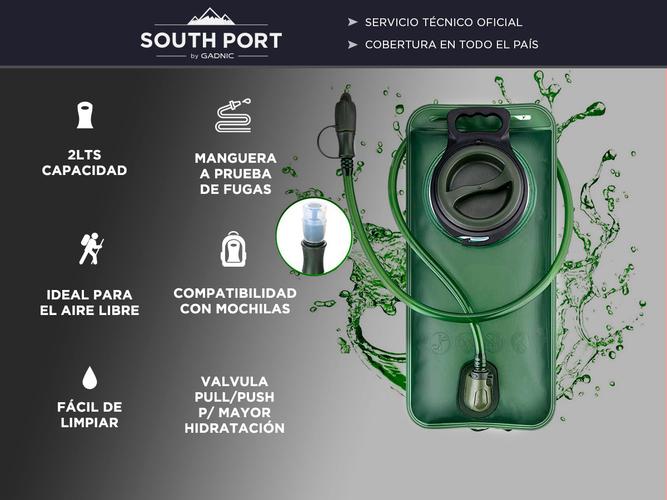 Bolsa De Agua 2 Litros Gadnic Mochila  - 1
