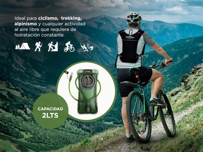 Bolsa De Agua 2 Litros Gadnic Mochila  - 2