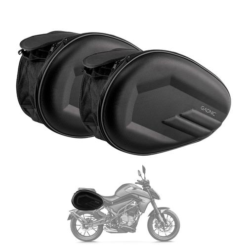 Bolso Doble Para Sillin de Moto Lateral Gadnic Impermeable  - 0