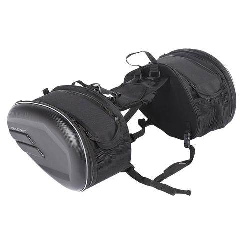 Bolso Doble Para Sillin de Moto Lateral Gadnic Impermeable  - 0