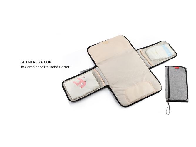 Cambiador De Bebé Portátil Gadnic Plegable Impermeable - 4