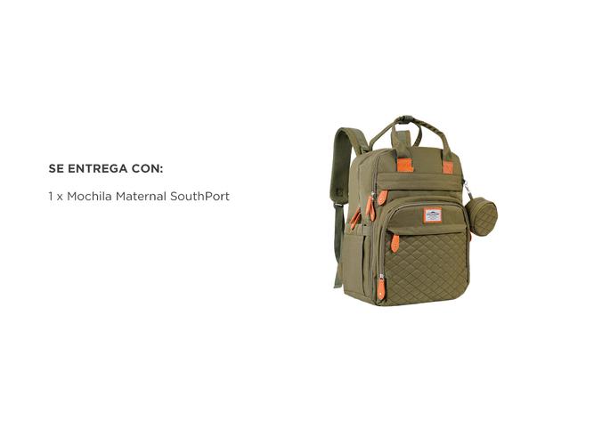 Mochila Maternal South Port Bolso Multifunción Termica  - 6