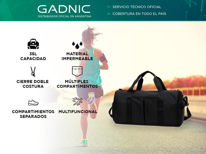 Bolso Deportivo Gadnic LOD9 Impermeable Gimnasio Deportes Viajes - 1