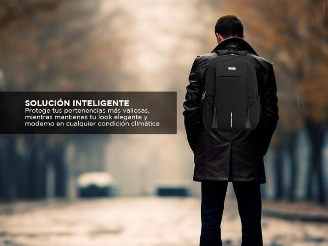Mochila Impermeable South Port Urbana Acolchonada - 3