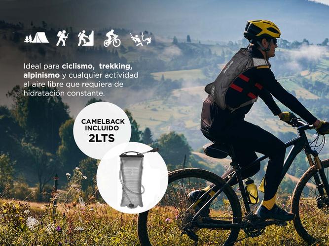 Mochila Hidratante Gadnic Running Impermeable Con Bolsa 2L - 2