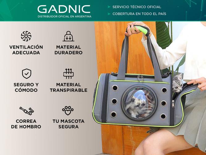 Bolso Transportador de Mascotas Gadnic con Cápsula Ventana 360 Outlet - 1