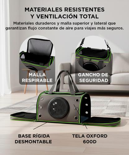 Bolso Transportador de Mascotas Gadnic con Cápsula Ventana 360 - 2