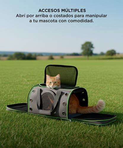 Bolso Transportador de Mascotas Gadnic con Cápsula Ventana 360 - 3