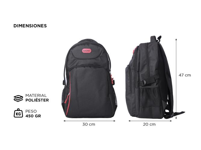 Mochila Urbana Gadnic Porta Notebook - 5