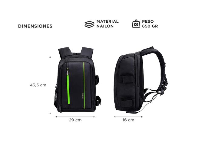 Mochila para Cámara Gadnic con Bolsa Impermeable - 3