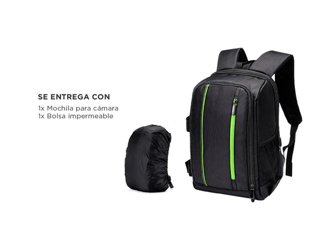 Mochila para Cámara Gadnic con Bolsa Impermeable - 4