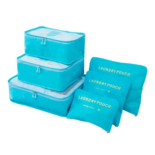 Juego de Bolsas de Viaje de 6 Piezas Gadnic Organizador de Equipaje - 0