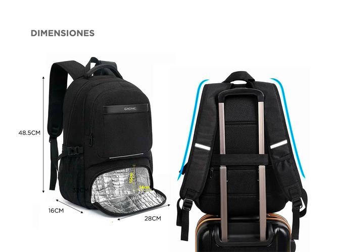 Mochila De Almuerzo Antirrobo Gadnic Notebook 156i - 5