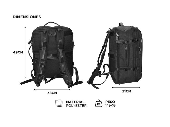 Mochila de Viaje Gadnic Impermeable Antirrobo - 5