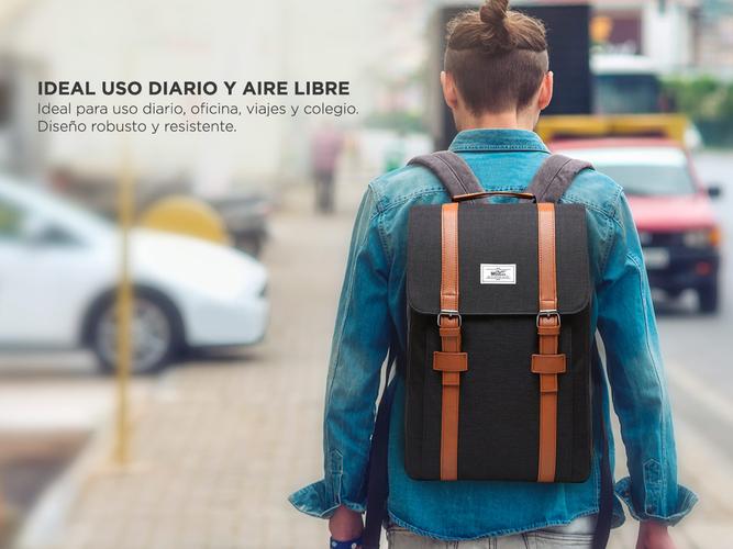 Mochila Elegante South Port Unisex 25L Porta Notebook - 4