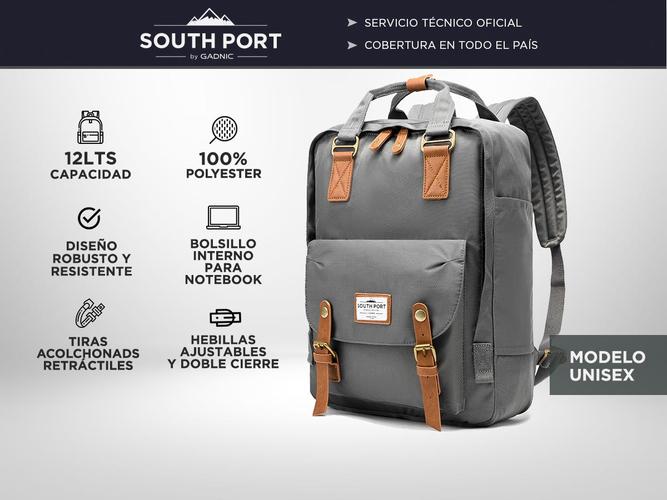 Mochila SouthPort Elegante 3 Unisex Notebook - 1