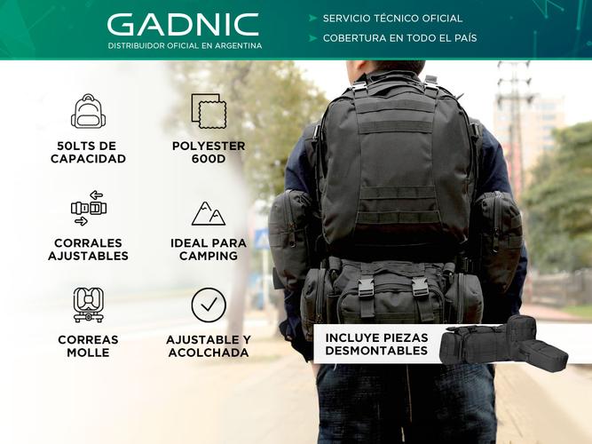 Mochila Mochilero 50L Gadnic - 1