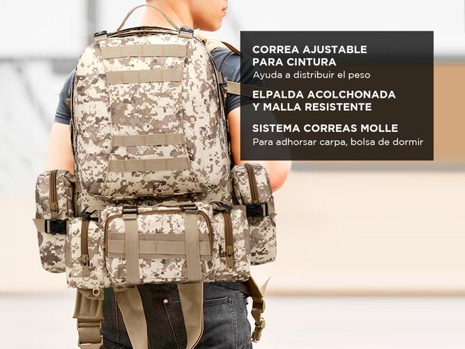 Mochila Mochilero 50L Gadnic - 2
