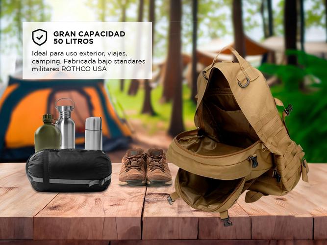Mochila Mochilero 50L Gadnic - 3