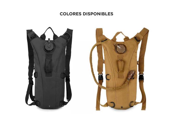 Mochila Táctico Gadnic Hidratante 2,5L Camelback Militar - 6