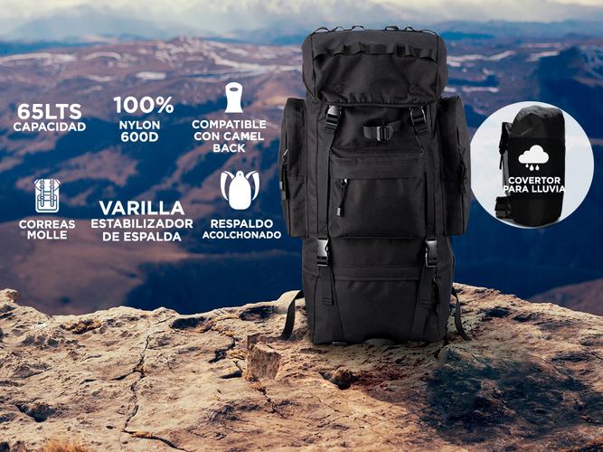 Mochila Táctica Militar 65 Litros Gadnic - 1
