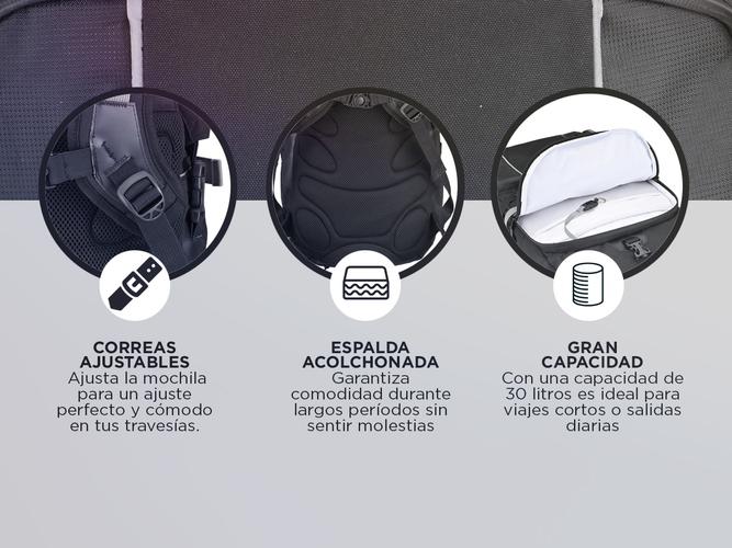 Mochila Impermeable Gadnic MCH400 Ideal Moto Cuatriciclo Bicicleta  - 3
