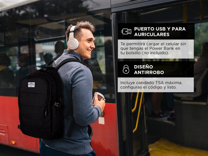 Mochila Porta Notebook South Port  Antirrobo - 3