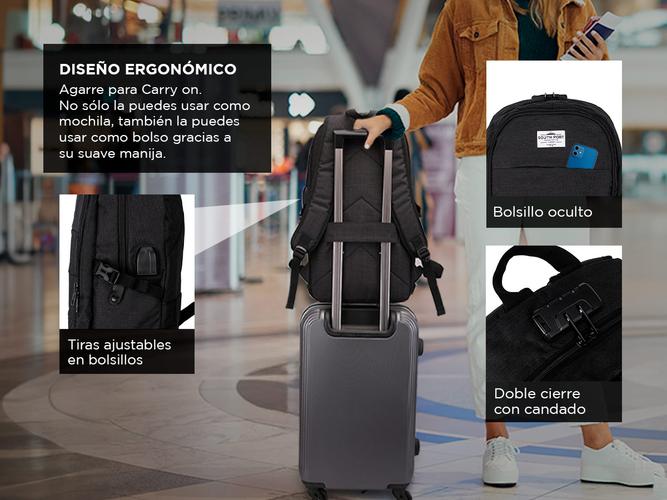 Mochila Porta Notebook South Port  Antirrobo - 4