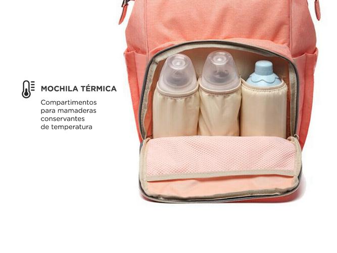 Bolso Maternal South Port S46 By Gadnic Porta Mamaderas Térmico - 3